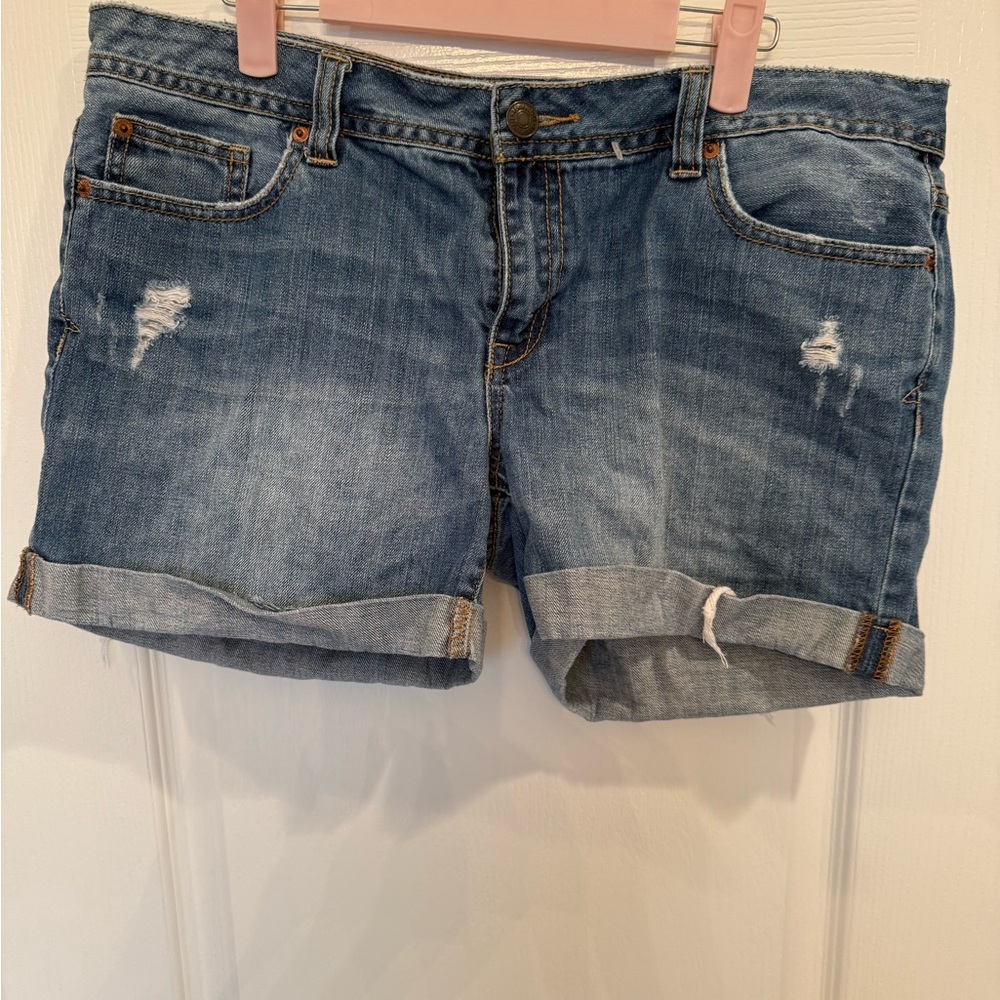 Denim Blue Women's Shorts Aeropostale